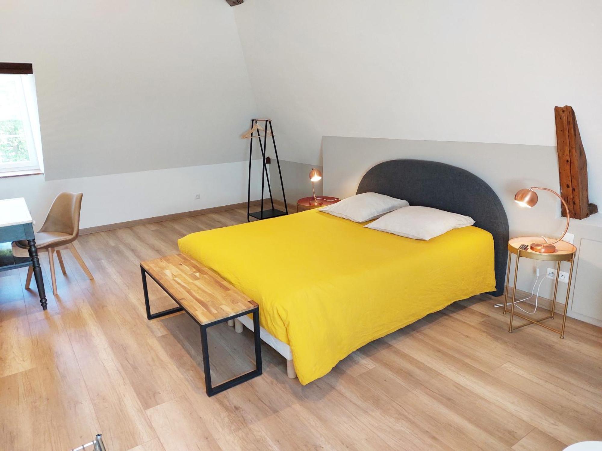 Les Jacquemarts Normands Maison D'Hotes - Guesthouse Belmesnil Rom bilde